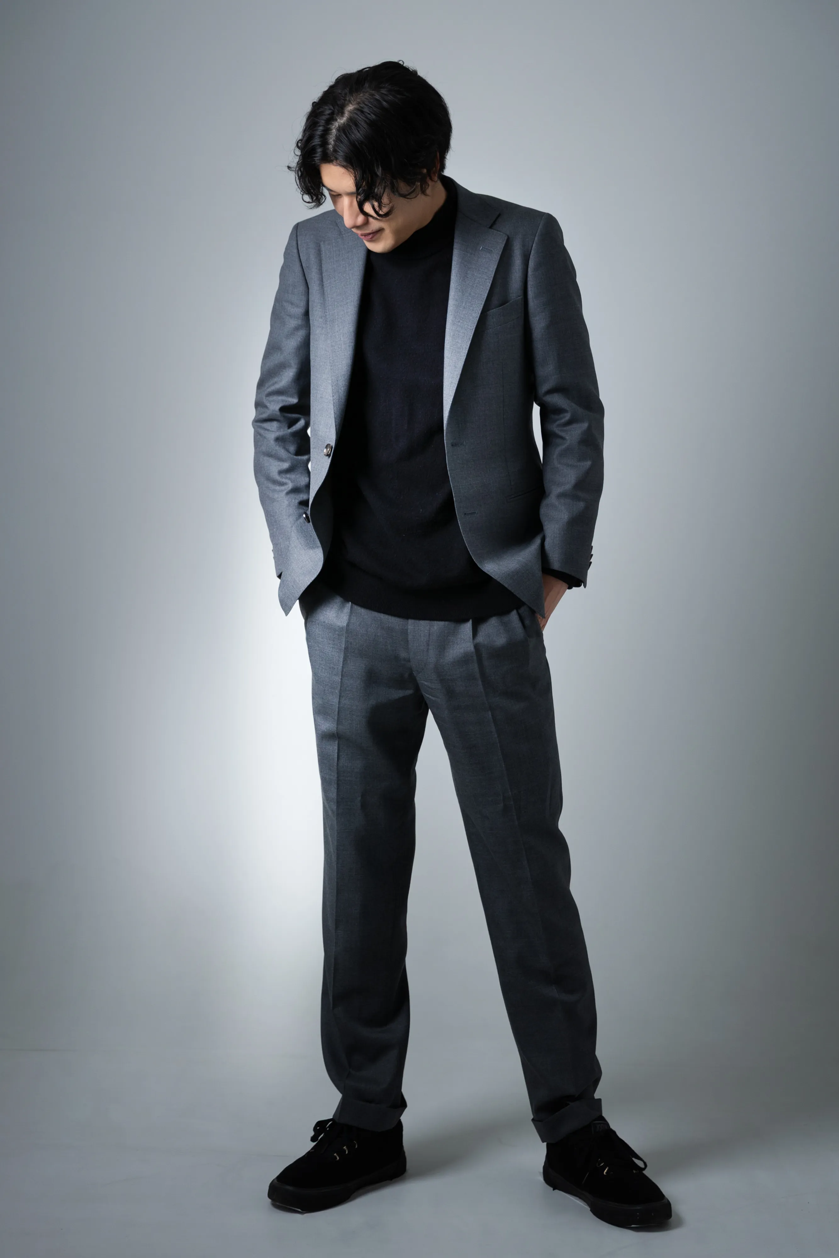 オーダースーツ スタイリング